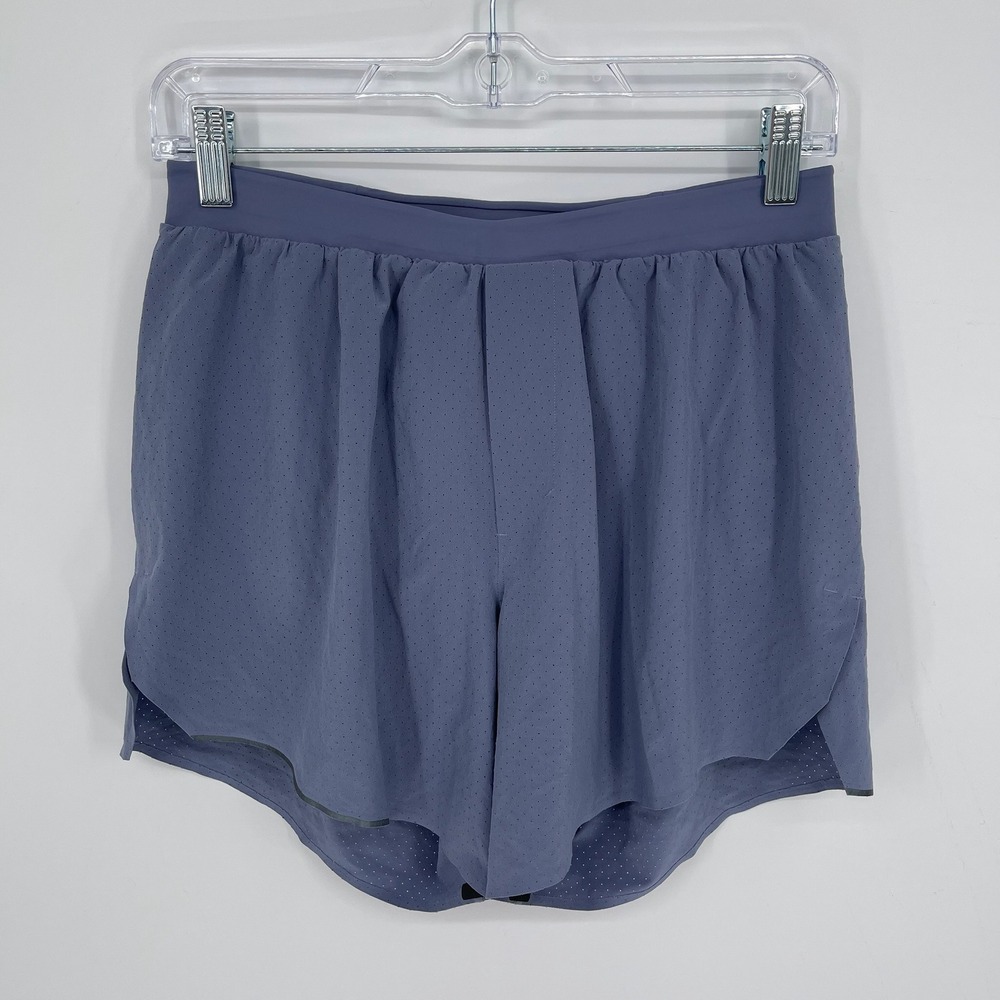 Lululemon Women's Purple Perforated Running Shorts Size M